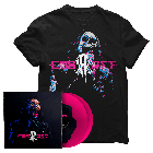 Combichrist - CMBCRST - Neon Pink With Black 2LP + T-Shirt Bundle