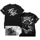 ten56. - Downer - HEART Black T-Shirt + CD - Bundle 