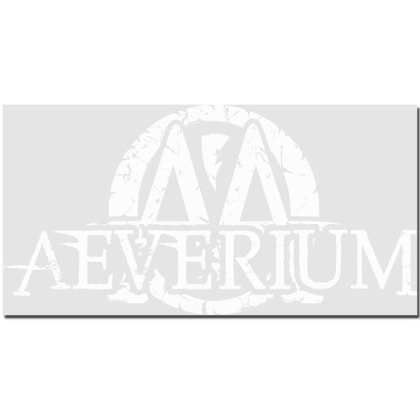 Aeverium - Logo & Lettering - Heckscheibenaufkleber - Car Window Sticker
