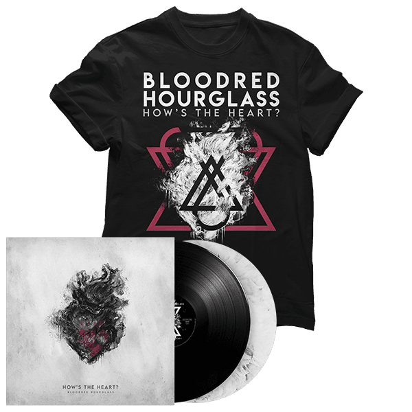 Bloodred Hourglass - How's The Heart? - T-Shirt + 2LP - Bundle