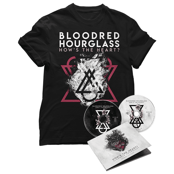 Bloodred Hourglass - How's The Heart? - T-Shirt + 2CD - Bundle