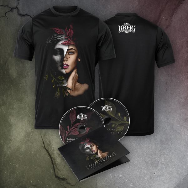 Bloodred Hourglass - Your Highness - 2CD/T-Shirt Bundle