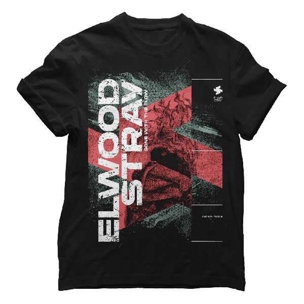 Elwood Stray - Gone With The Flow - T-Shirt