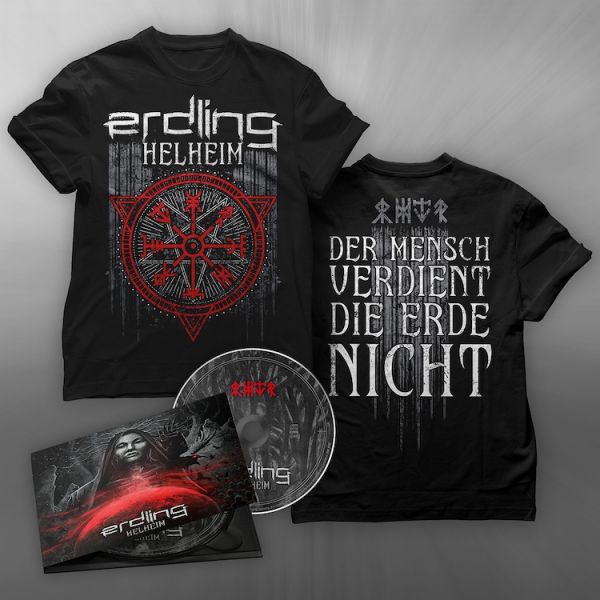 Erdling - Helheim - CD/T-Shirt Bundle