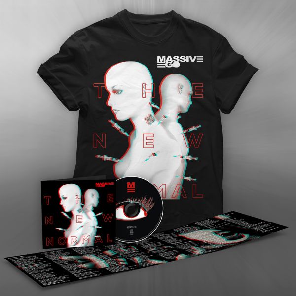 Massive Ego - The New Normal  - CD/T-Shirt Bundle