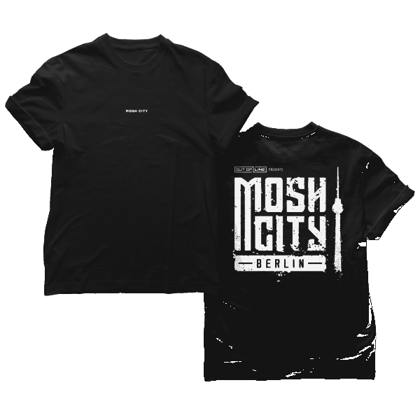 Mosh City Berlin - Logo - T-Shirt (Schwarz)