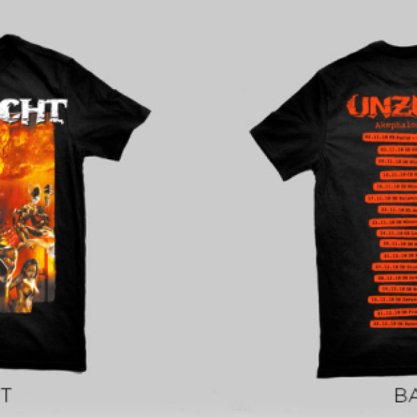 Unzucht - Akephalos Tour 2018 - T-Shirt