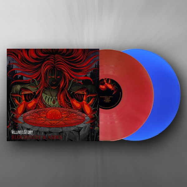 Villain Of The Story - Ashes / Bloodshot (Limited Red/Blue Vinyl) - 2LP