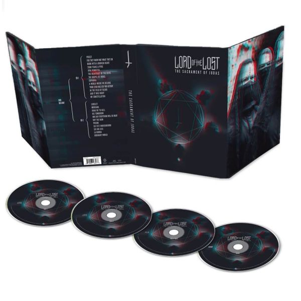Lord Of The Lost - The Sacrament of Judas (Limited Edition) - 2CD+DVD+BD