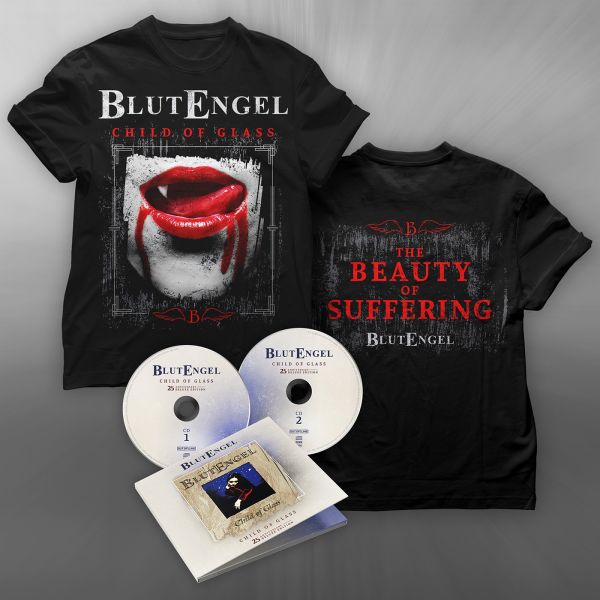 Blutengel - Child Of Glass (25th Anniversary Edition) - 2CD/T-Shirt Bundle