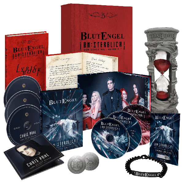 Blutengel - Un:Sterblich - Our Souls Will Never Die (Limited 25th Anniversary Fan Edition) - BOX