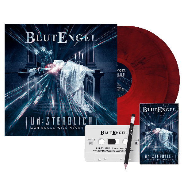 Blutengel - Un:Sterblich - Our Souls Will Never Die (Retro Analog Bundle) - 2LP (Red) + MC Bundle