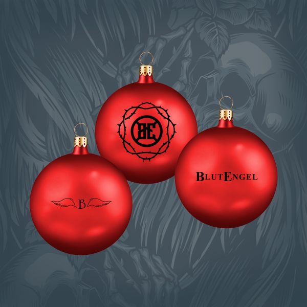 Blutengel - Weihnachtskugeln 3er Set (Limited Edition) - Christmas Baubles