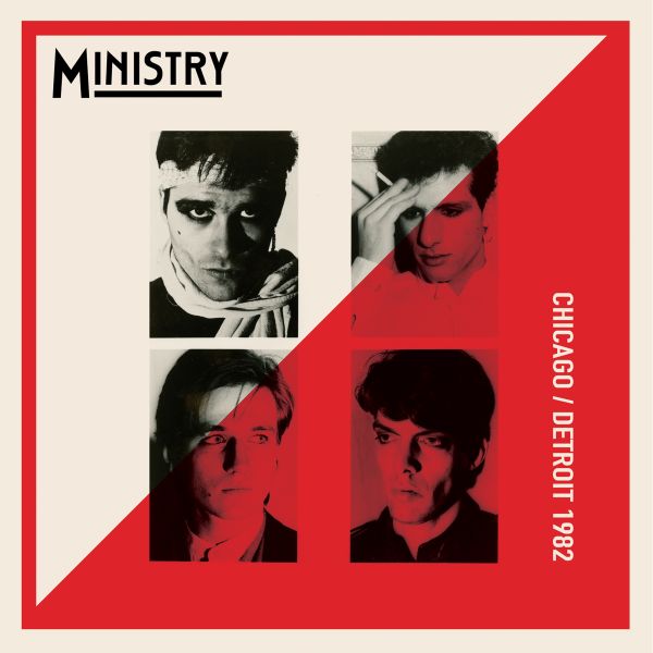 Ministry - Chicago / Detroit 1982 (Red/Black Marble Vinyl) - LP