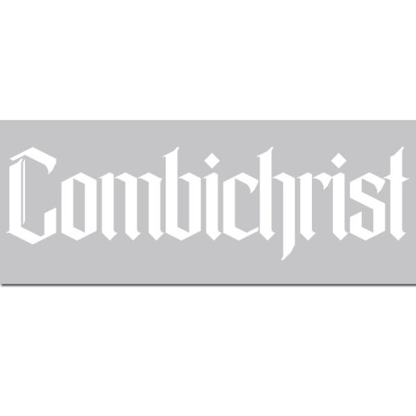 Combichrist - Lettering 2015 - Heckscheibenaufkleber - Car Window Sticker
