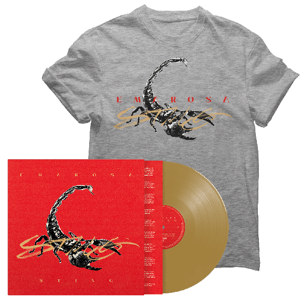 Emarosa - Sting (Grey) - LP/T-Shirt Bundle