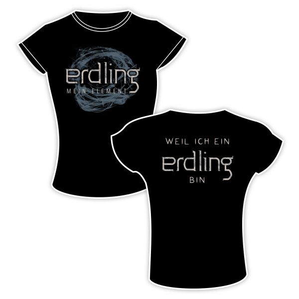 Erdling - Mein Element - Girlie Shirt