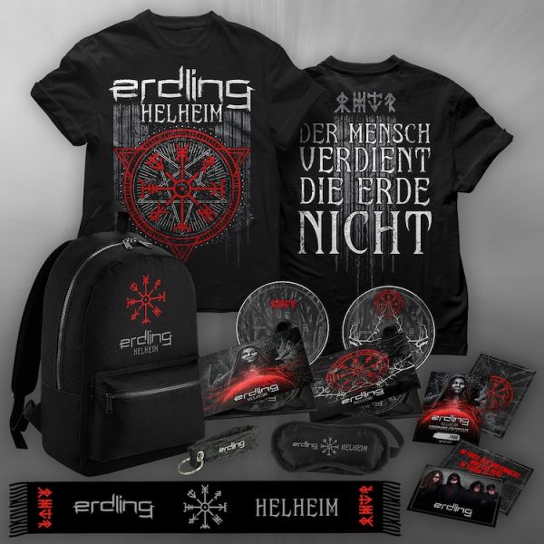Erdling - Helheim (Limited Box Set) - Rucksack/T-Shirt Bundle