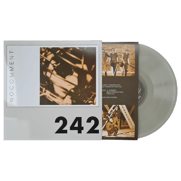 FRONT 242 – No Comment (Limited CRYSTAL CLEAR Vinyl) - LP