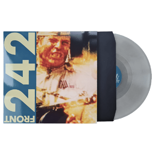 FRONT 242 – Politics of Pressure (Limited CRYSTAL CLEAR Vinyl) - LP