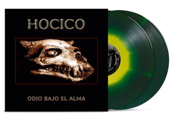 Hocico - Odio Bajo El Alma - 2LP (Ink Spot Look grün-gelb)