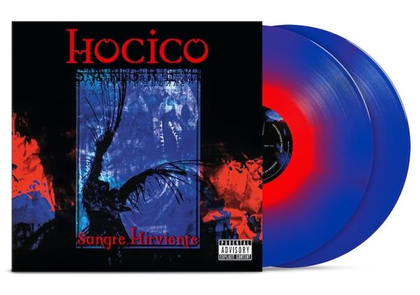 Hocico - Sangre Hirviente - 2LP (Ink Spot Look blau-rot)