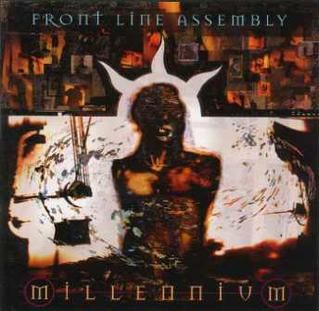 FRONT LINE ASSEMBLY – Millenium 2024 – 30th Anniversary Issue (Limited Crystal Clear Vinyl with Orange Splatters) - LP