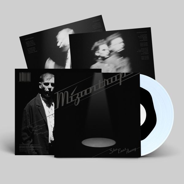 SHE PAST AWAY – Mizantrop (Limited Inkspot Transparent White Vinyl with Black) - LP