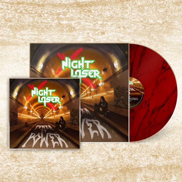 Night Laser - Power To Power - LP/CD Bundle