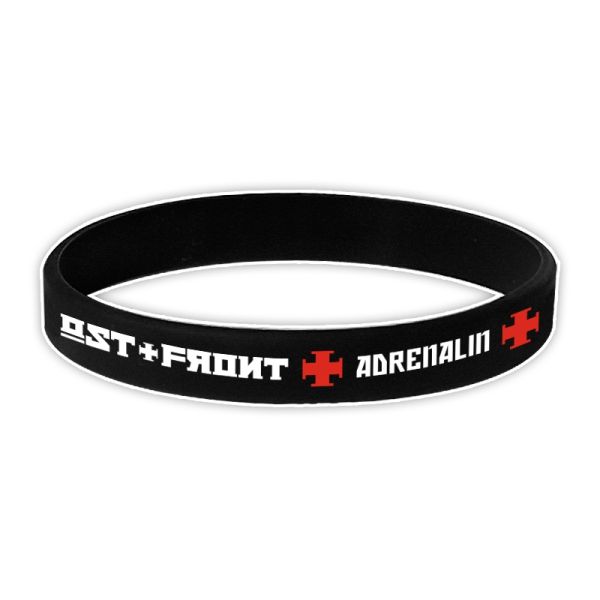 OST+FRONT - Adrenalin - Silikonarmband/Silicone Wrist Band