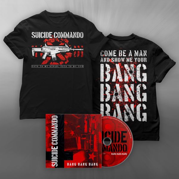 Suicide Commando - Bang Bang Bang - MCD/T-Shirt Bundle