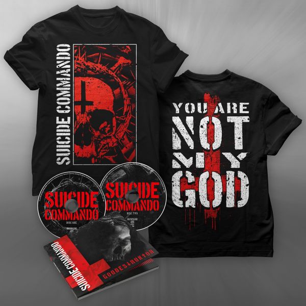 Suicide Commando - Goddestruktor - 2CD/T-Shirt Bundle