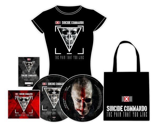 Suicide Commando - The Pain That You Like - GS+MCD+LP+Bag Bundle