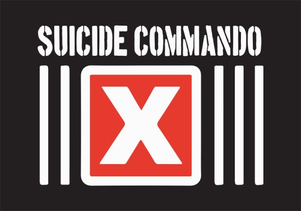 Suicide Commando - Logo - Flagge - Flag