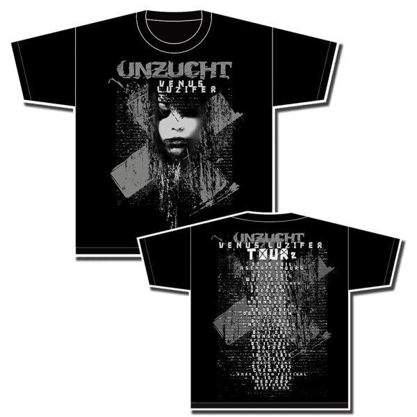 Unzucht - Tourshirt 2015 - T-Shirt