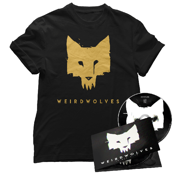 Weird Wolves - IT ALL DIES  - CD/TS Bundle