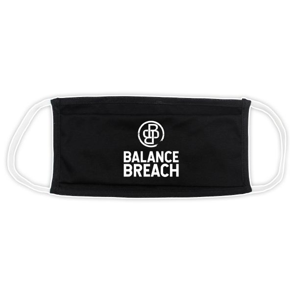 Balance Breach - Logo - Gesichtsmaske