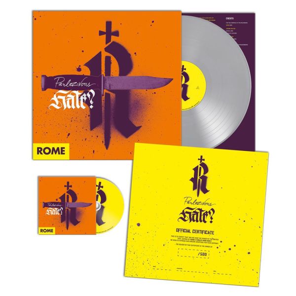 Rome - Parlez-Vous Hate? (Limited GREY Vinyl) - LP+CD