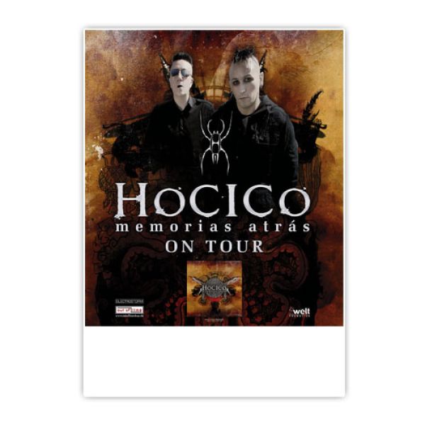 Hocico - Memorias Atrás Tourposter 2008 - Poster