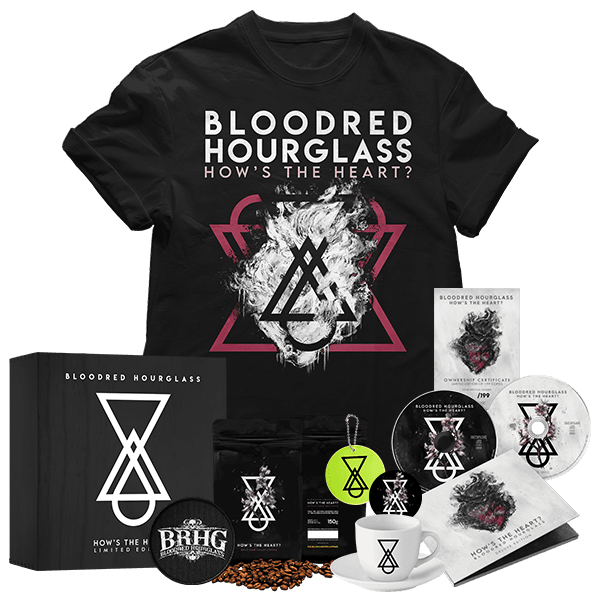 Bloodred Hourglass - How's The Heart? - T-Shirt + Limited Edition Box - Bundle