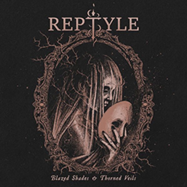 REPTYLE – Blazed Shades & Throned Veils (Limited Black Splitters on White Vinyl) - LP