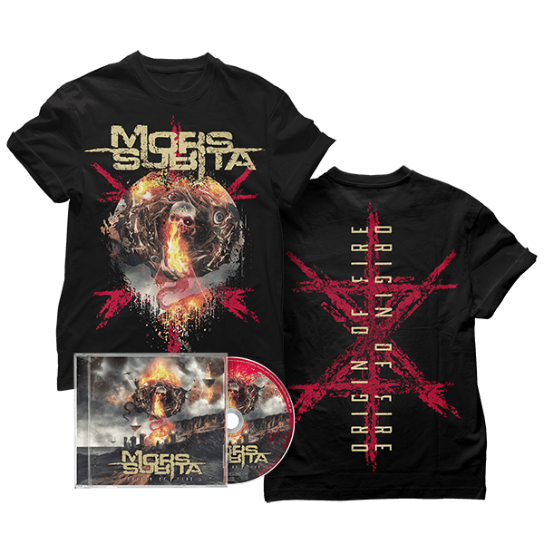 Mors Subita - Origin Of Fire - CD + T-Shirt - Bundle