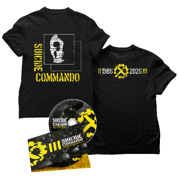 Suicide Commando - Collective Suicide - CD/T-Shirt Bundle
