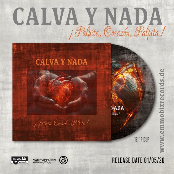 Calva Y Nada - ¡Palpita, Corazón, Palpita! (Limited Picture Vinyl) - LP