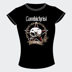 Combichrist - Skull & Chains - Girlie - Girle Shirt