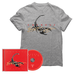 Emarosa - Sting (Grey) - CD/T-Shirt Bundle
