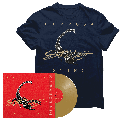 Emarosa - Sting (Navy) - LP/T-Shirt Bundle