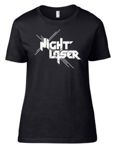 Night Laser - Logo - Girlie Shirt