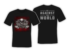 Out Of Line - Us Against The World (red edition) - T-Shirt 