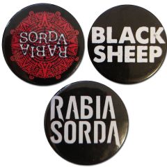 Rabia Sorda - 3 x Buttons - Bundle